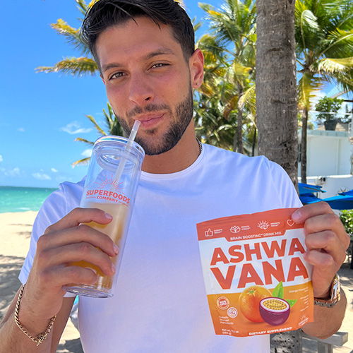 Ashwavana World's First Ashwagandha Hydration Drink by Superfoods