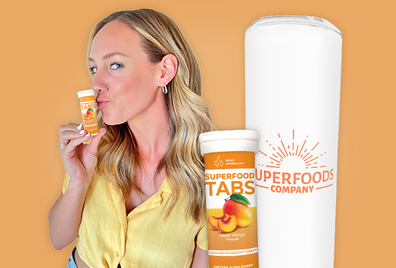 It's the delicious & low calorie way to cleanse & boost hydration with superfood nutrients