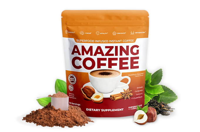 Amazing Coffee - Hazelnut Flavor