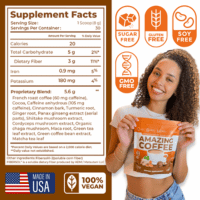 Amazing Coffee Supplement Facts
