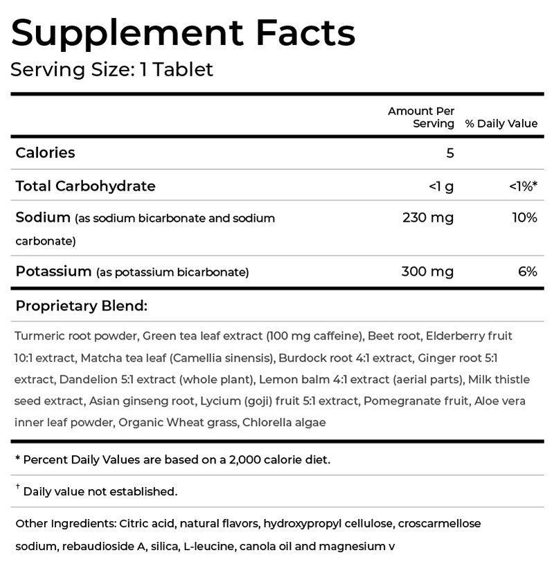Superfood Tabs The Tasty, Fizzy Detox to Fight Bloating, Boost