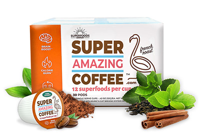 Super Amazing Coffee - Single-Serve Pods French Roast