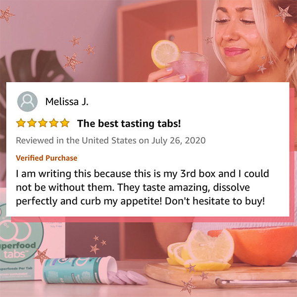 Superfood Tabs™ Official Store Customer Reviews Ingredients
